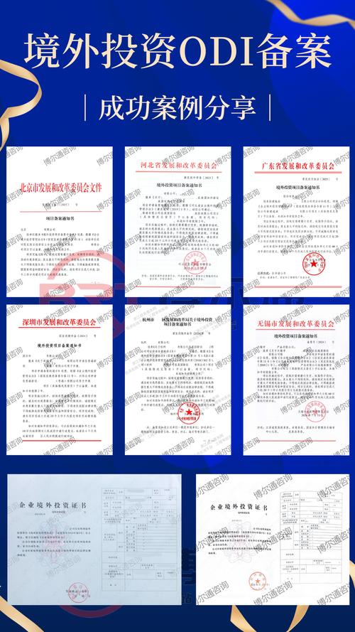境外投资：需提供多种证明，多部门协同审批及备案要求