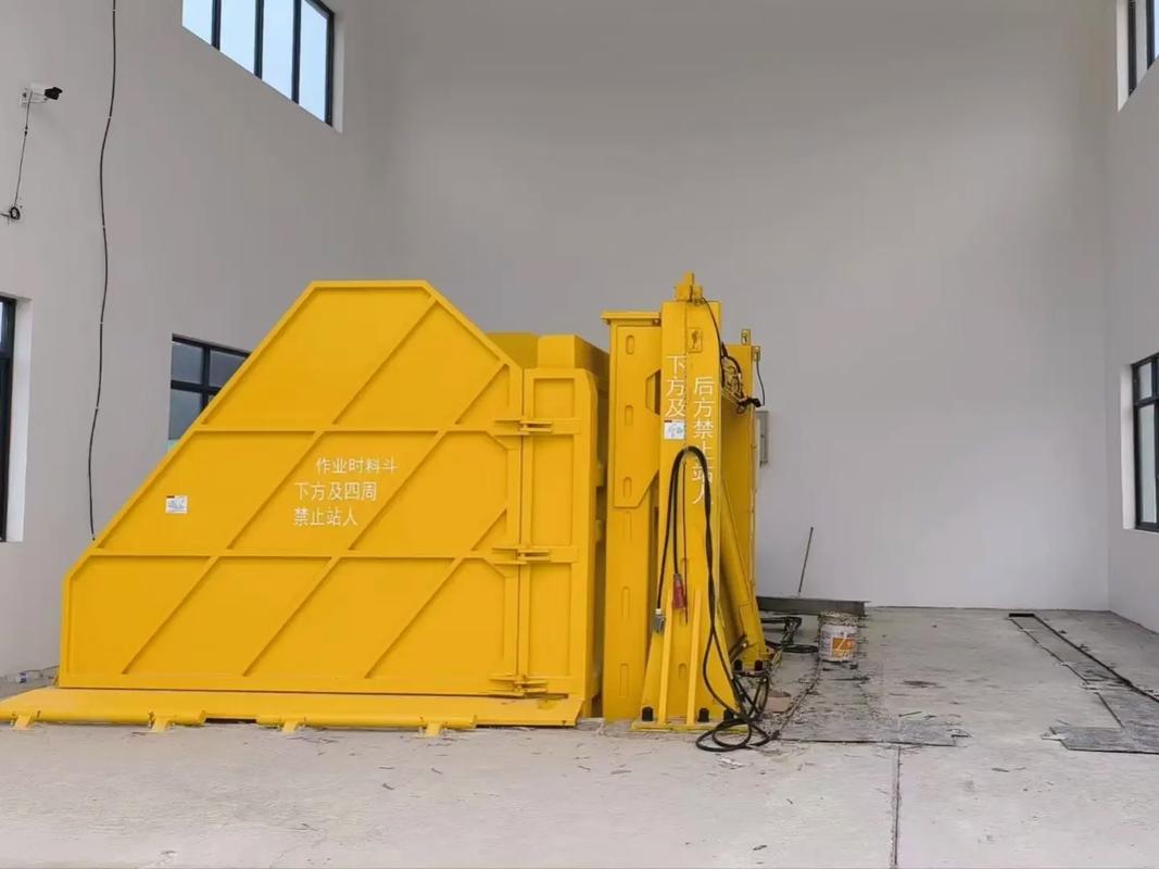 七宝镇生活垃圾压缩站升级改造_智能垃圾压缩站远程控制系统_城市垃圾处理流程图片