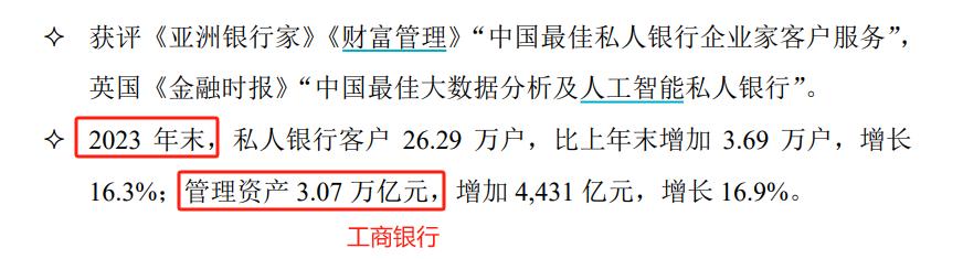 招商银行是私人银行吗_中国银行私行资产规模_工商银行私人银行规模突破3万亿元